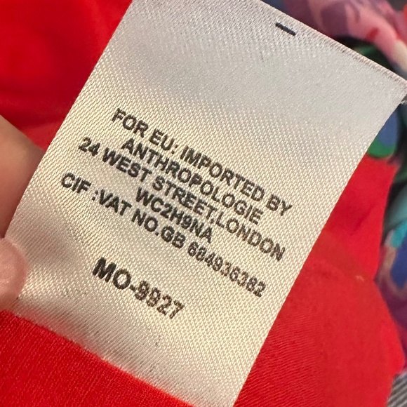 Anthropologie Ollari Strapless Tropical Dress - Picture 8 of 8